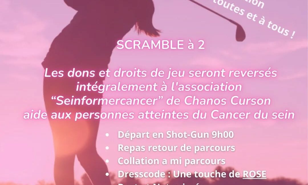 Compétition Lady Rose Golf Albon | 4 Oct 2025 | Octobre Rose