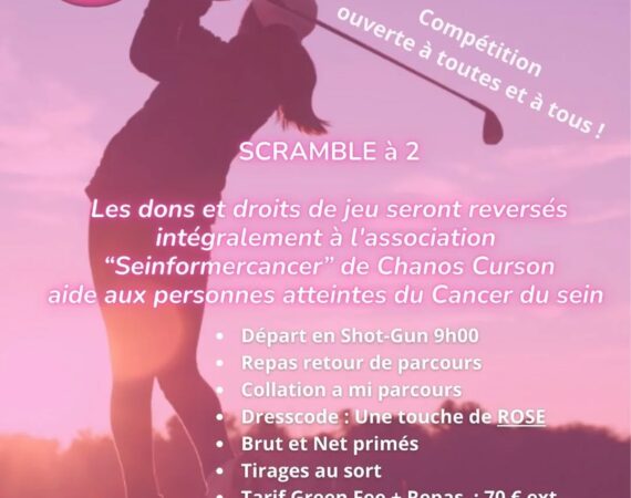 Compétition Lady Rose Golf Albon | 4 Oct 2025 | Octobre Rose