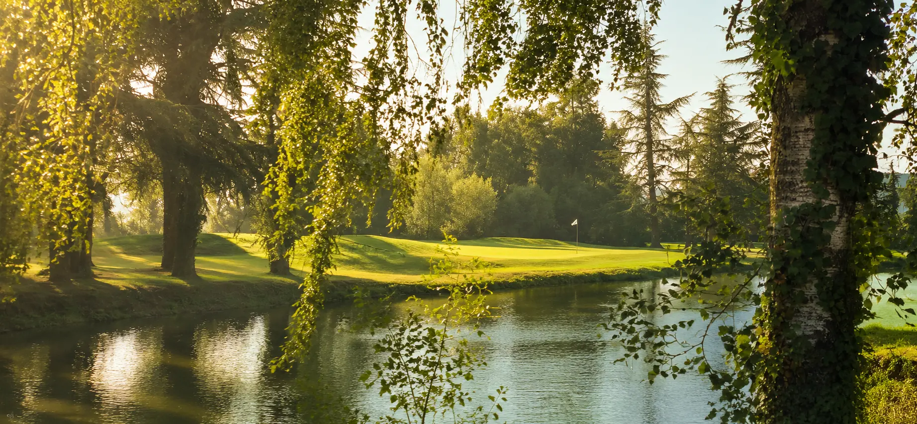 Paysage du Domaine Golf d'Albon
