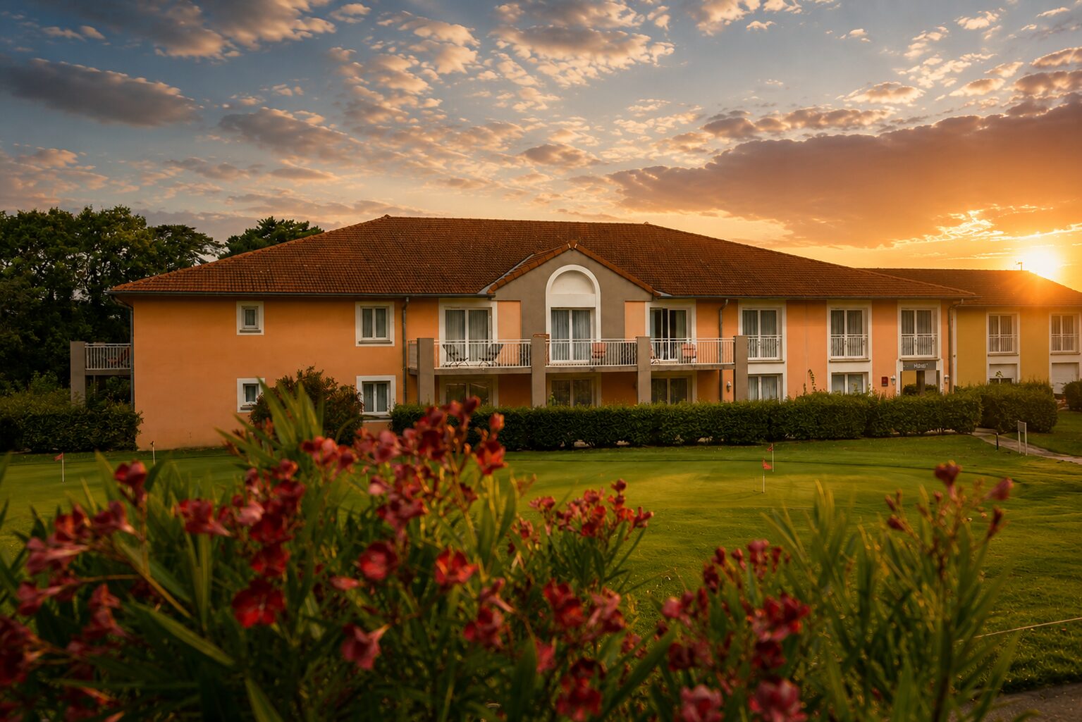 Chambre de l'hôtel du Domaine Golf d'Albon