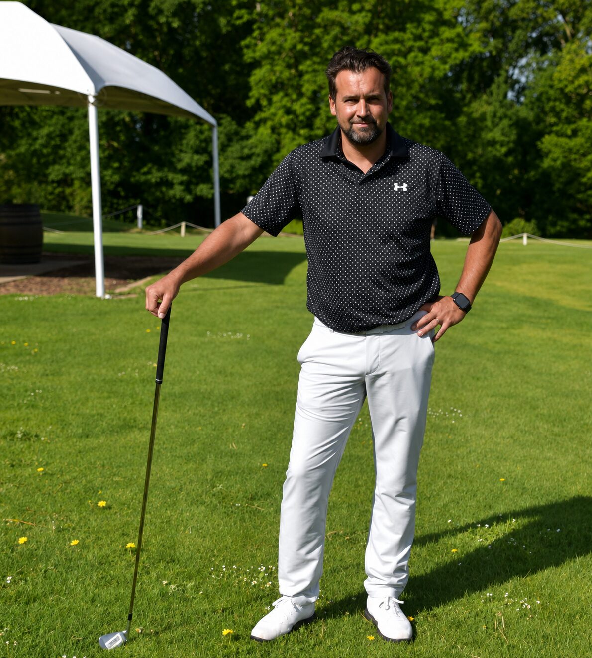 Alain, enseignant de golf au Domaine Golf d'Albon