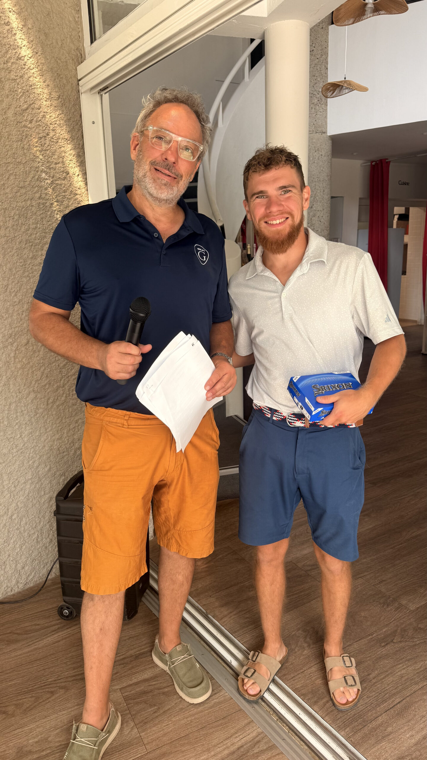 Moment convivial lors de la Golfy Days