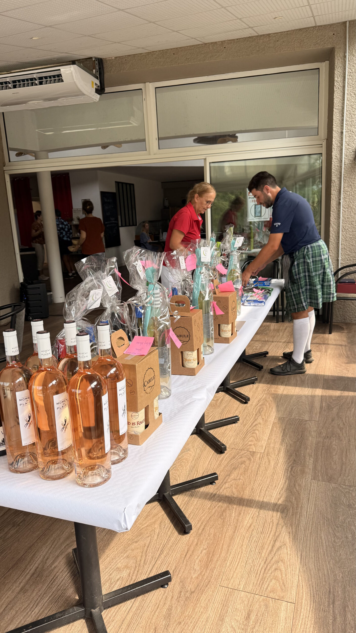 Moment convivial de la remise des prix de la Semaine d'Albon
