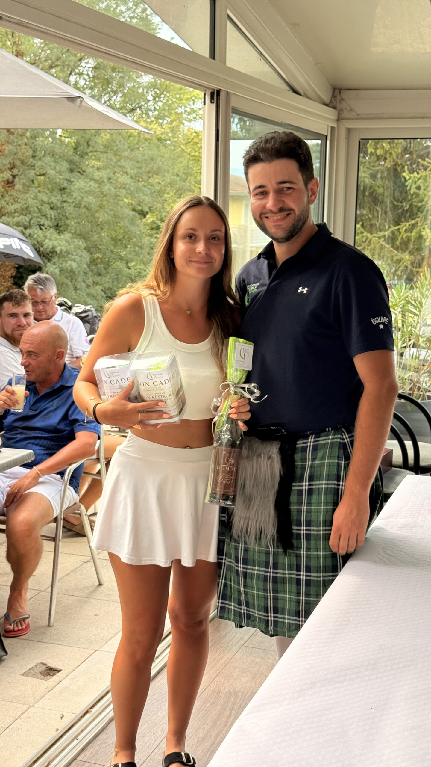 Moment convivial de la remise des prix de la Semaine d'Albon
